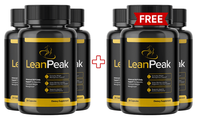 LeanDrops 6 Bottles